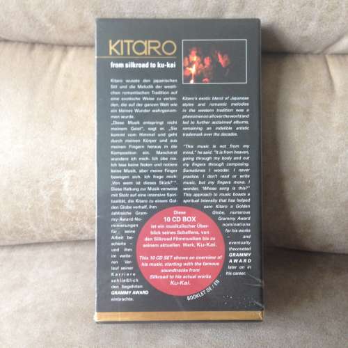 KITARO From Silk Road to Ku-Kai 10 CD Box Set NEW 全新 喜多郎 CD 盒裝  2009