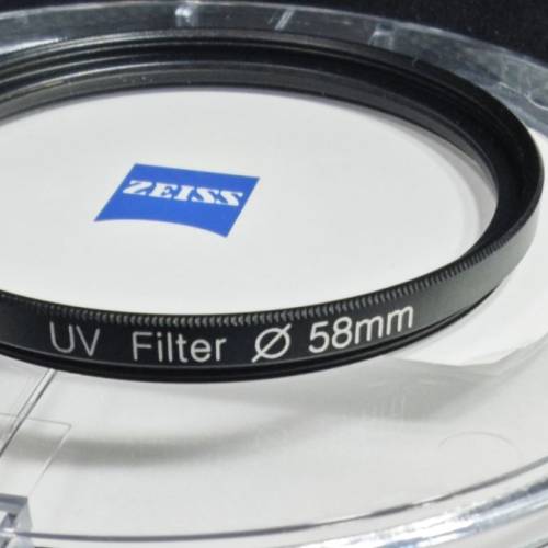 執屋清物 ZEISS T* UV filter 濾鏡 58mm