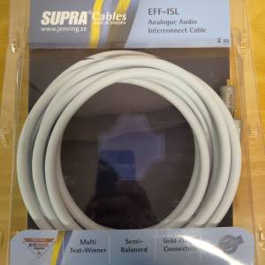 Supra EFF-ISL RCA 模擬音頻線 2米