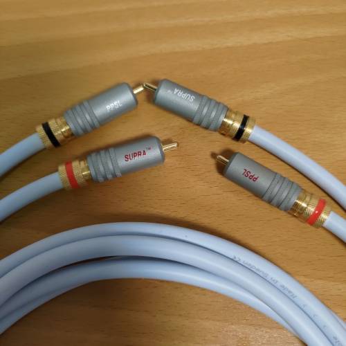 Supra EFF-ISL RCA 模擬音頻線 2米
