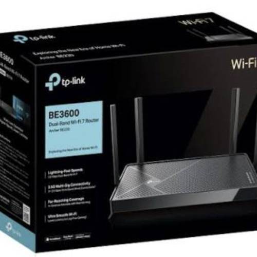 TP LINK BE3600 WIFI 7 ROUTER
