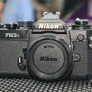 Nikon FM3A 菲林 膠片 film 功能正常 三個月保養 （no Canon  Pentax Minolta Olym...