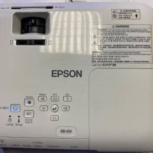 （3200流明）EPSON愛普生EB-X31 高清投影機