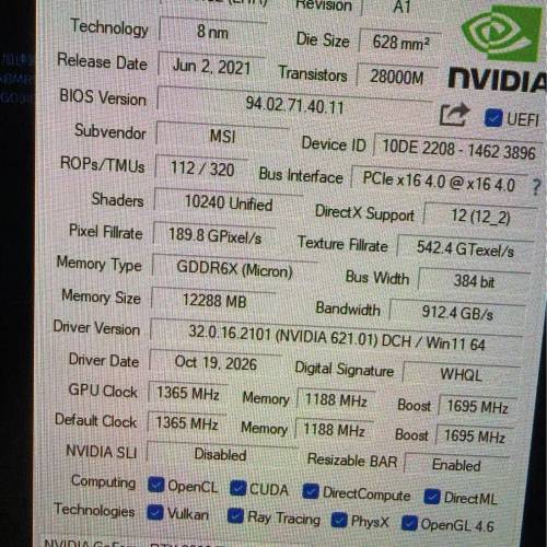 Msi ventus 3080ti