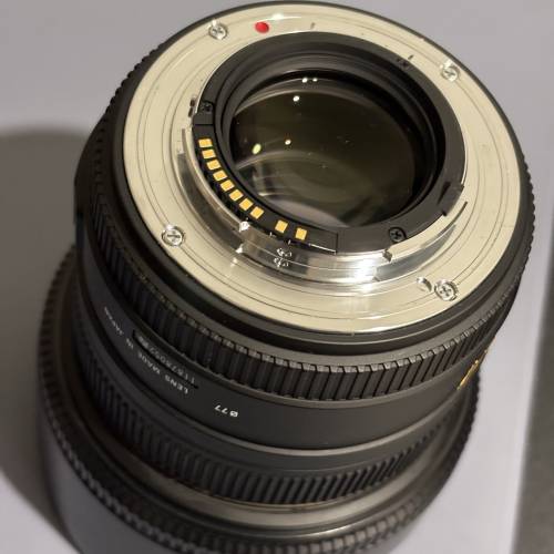 good condition , 新淨長放防潮箱  SIGMA SA接環  50mm F1.4 DG HSM EX