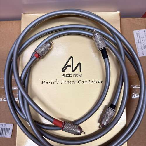 英國 Audio Note 的 ISIS Reference Copper Litz Interconnect（ RCA 訊號線）
