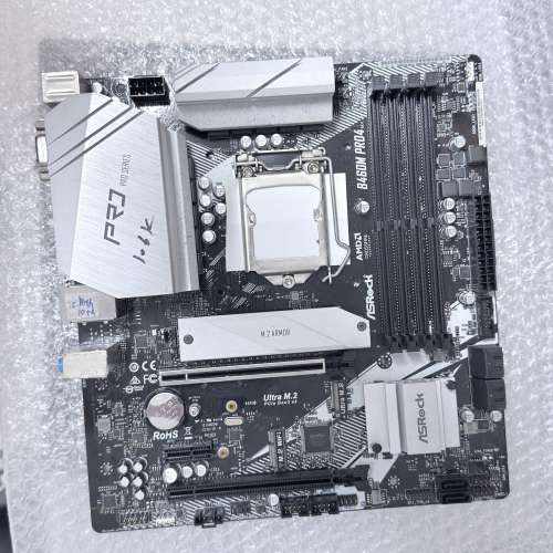 二手 ASROCK B460M PRO4 B460 DDR4 LGA1200 MATX MB