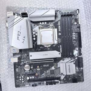 二手 ASROCK B460M PRO4 B460 DDR4 LGA1200 MATX MB