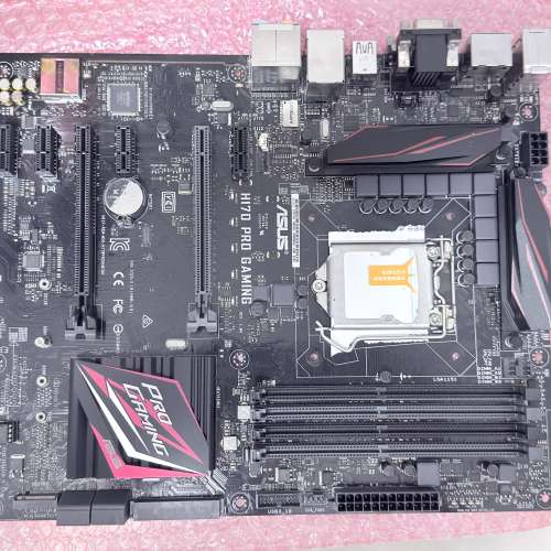 二手 ASUS H170 PRO GAMING DDR4 LGA1151 ATX MB