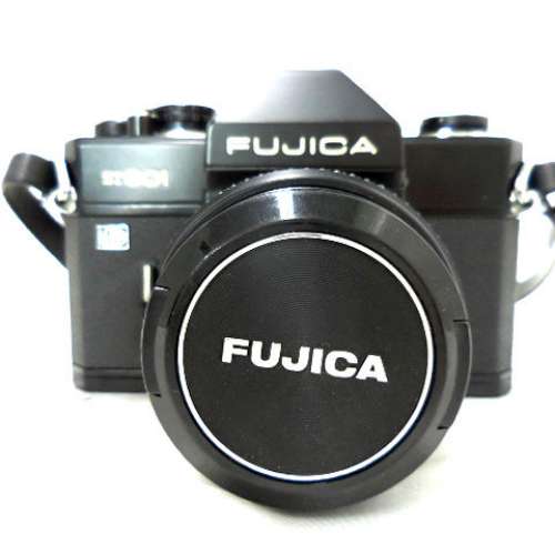 Fujica ST801 黑魂版 (M42) 全機械菲林機皇 / EBC Fujinon 55mm f1.8 大光圈標準鏡