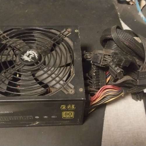 GreatWall長城巨龍1250W全模組，支持雙CPU，6顯卡，10硬碟,80PLUS金牌電腦電源火牛