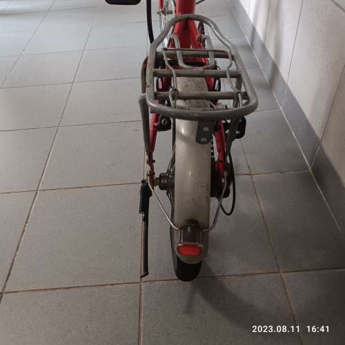 慳位的16寸V剎折疊單車