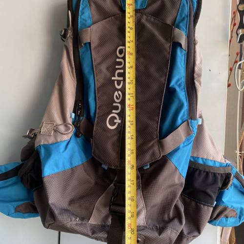 Quechua 藍灰色 戶外行山背囊
