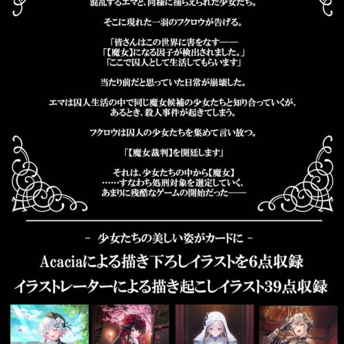 (接受預訂) BUSHIROAD🇯🇵WSBP 黑白雙翼*Weiss Schwarz - 魔法少女的魔女審判 補充包