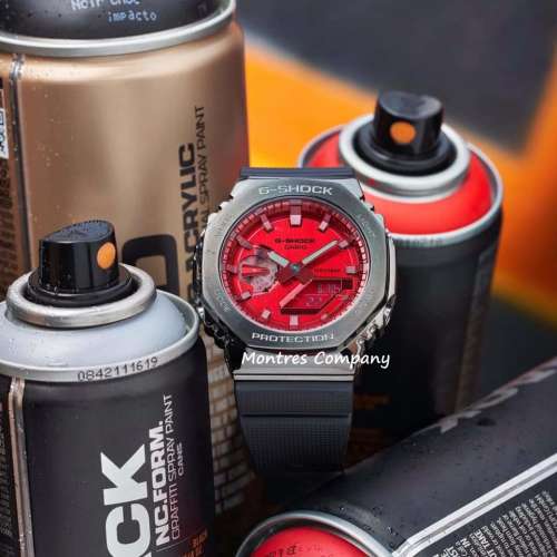 Montres Company 香港註冊公司(33年老店) 卡西歐 CASIO G-Shock Casioak GM-2100B-4...