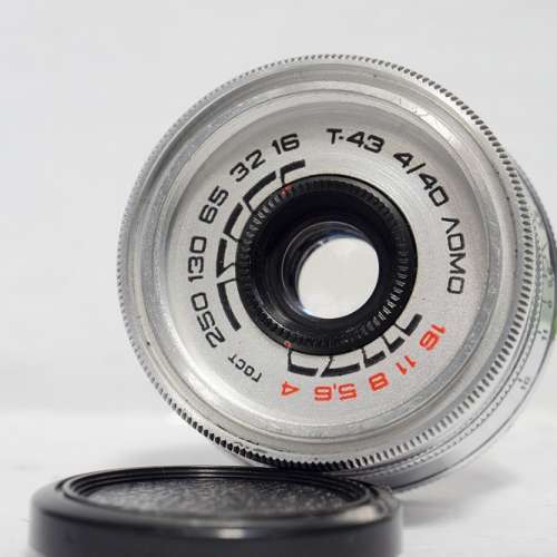 罕有銀版 L39 俄仔 Lomo T-43 40mm f4, Made in USSR (極新淨)