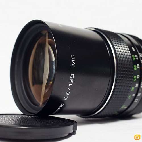 M42 Pentacon Electric MC 135mm f2.8, Made in Germany (接近90%New)