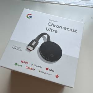 Google Chromecast Ultra 4K 串流播放器