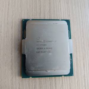 Intel I7 7740X CPU (運作正常)