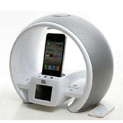 JBL On Air Wireless Desktop Speaker Wi-Fi Airplay WHITE USED JBL 座枱喇叭帶遙控...