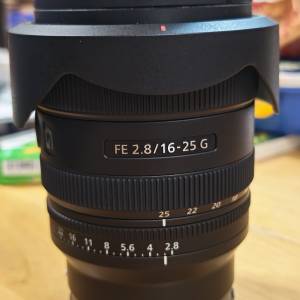 SonyFE2.8/16-25G廣角變焦鏡頭