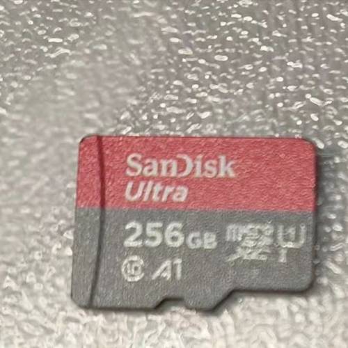 sandisk 256 sd卡