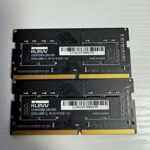 KLEVV DDR4 8GB 2666 SO-DIMM