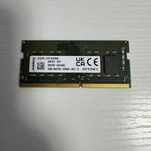 Kingston DDR4 16GB 3200 SO-DIMM
