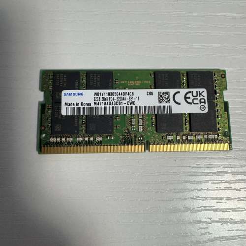 SAMSUNG DDR4 32GB 3200 SO-DIMM