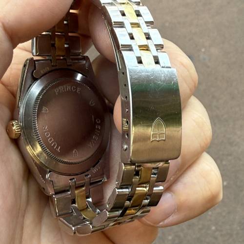 Tudor 74033 布紋面鑽石字 $9999