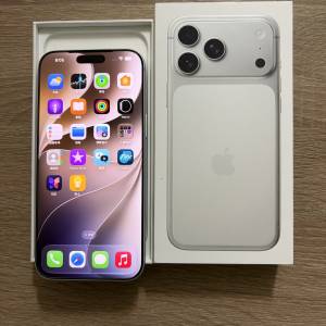 APPLE IPHONE 17 PRO MAX 銀白256G 電池健康93% 已過保