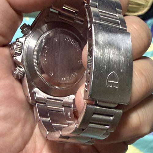 Tudor 帝舵 79280 Chronograph 計時碼錶 黑面鋼圈 反轉熊貓面 原裝78400帶 淨錶 抵...
