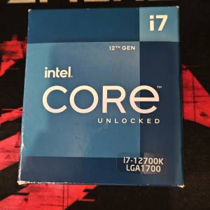 Intel Core i7 12700K