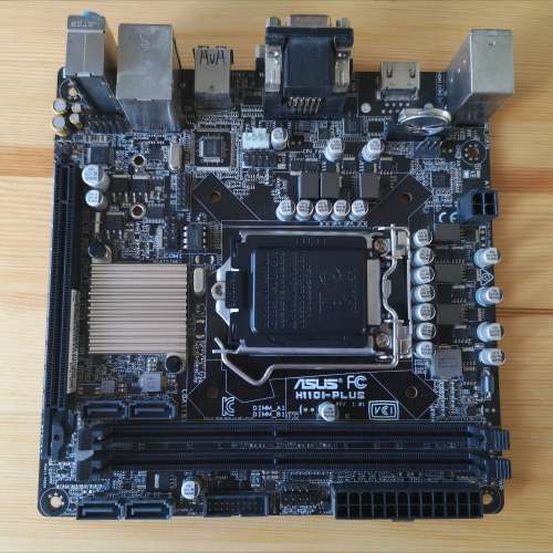(新淨)Asus H110i Plus主板連背板 (運作正常 已更新Bios)