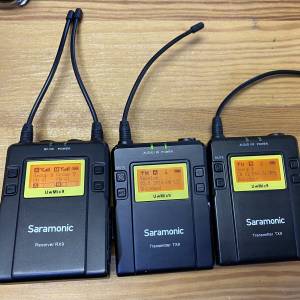 Saramonic 楓笛 UwMic9 一拖二 UHF 無線領夾式麥克風系統