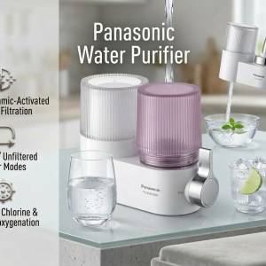 Panasonic Water Purifier -Upgraded 7-Stage Ceramic & Activated Carbon Filter