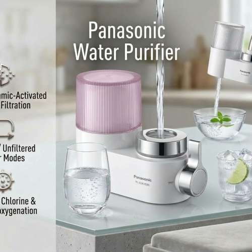 Panasonic Water Purifier -Upgraded 7-Stage Ceramic & Activated Carbon Filter