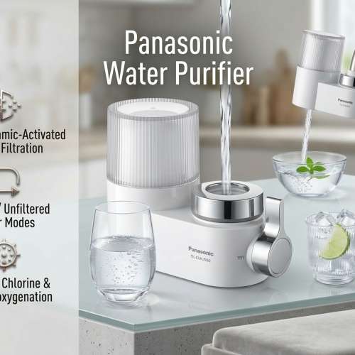 Panasonic Water Purifier -Upgraded 7-Stage Ceramic & Activated Carbon Filter