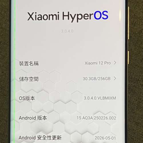 小米 12 Pro 5G (12+256gb xiaomi mi)