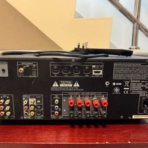 Denon AVR-1611 AVR (1 issue - front left speaker very quiet)