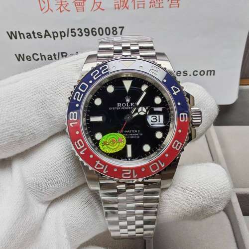 勞力士Rolex GMT-Master II 可樂圈 型號：M126710BLRO-0001 頂級