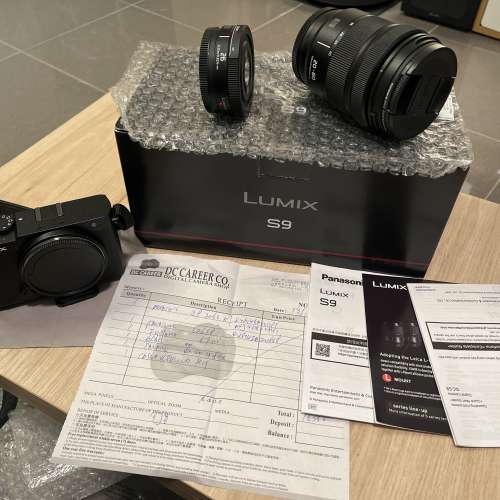Lumix S9 +兩支鏡 (行貨）