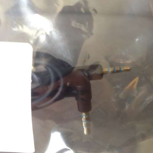Headphones Replacement Audio Cable mic 3.5->2.5mm NEW 全新代用 耳筒 耳機 線 ...