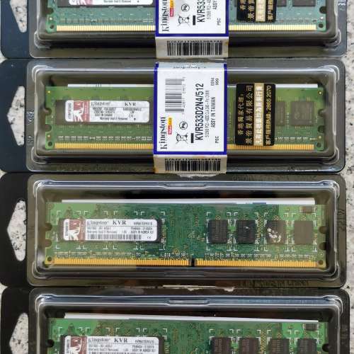KINGSTON DDR2 RAM 有原裝盒