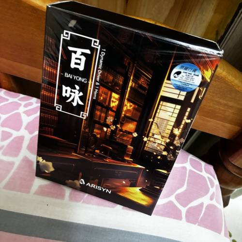 ARISYN 百詠 BAI YONG 入耳式耳機
