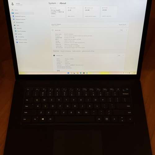 (不議價)Surface laptop 4 15 i7 16GB RAM 256GB