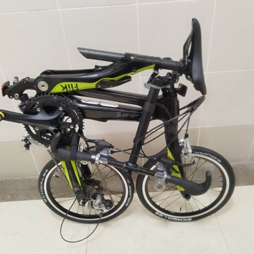 flick carbon folding bike CB TT20