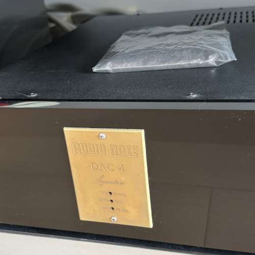Audio Note DAC 4 Signature 真空管數碼模擬轉換器（DAC）