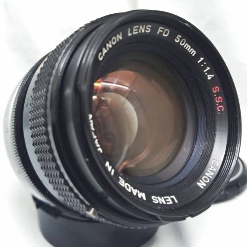 Canon S.S.C. 50mm F 1.4  FD-mount  #938969