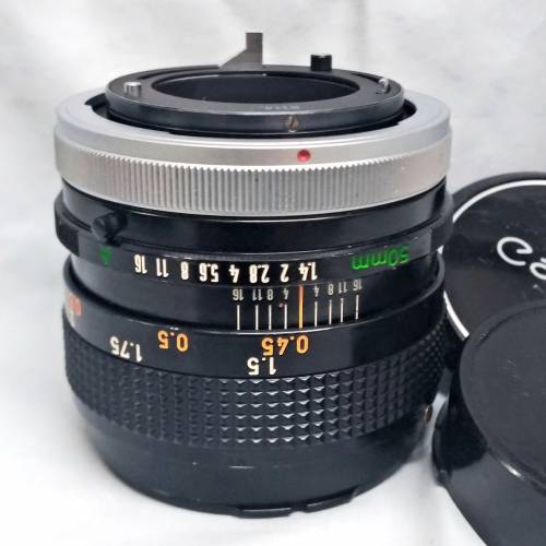 Canon S.S.C. 50mm F 1.4  FD-mount  #938969